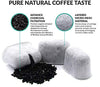 Nispira 12 Activated Charcoal Water Filters for Braun Coffee Machine Fits: KF7175, KF7150BK, KF7155BK