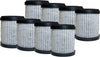 Nispira 3-In-1 HEPA Activated Carbon Filter For Calody E-L2 Portable Air Purifier