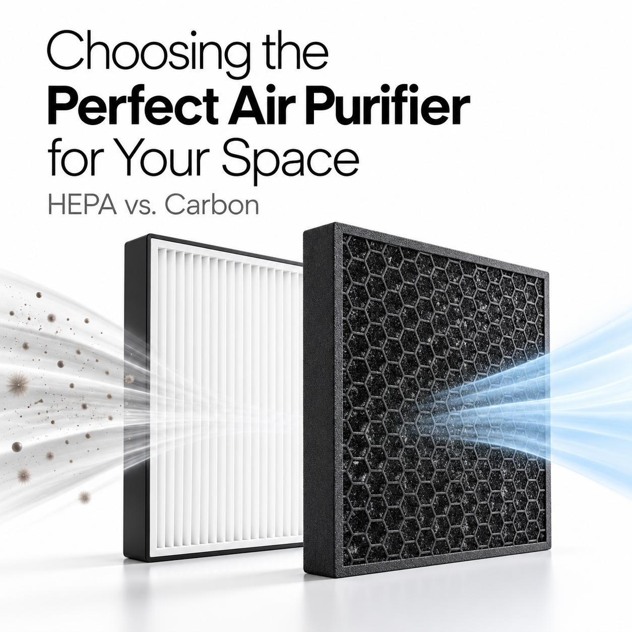 Choosing the Perfect Air Purifier for Your Space: HEPA vs. Carbon