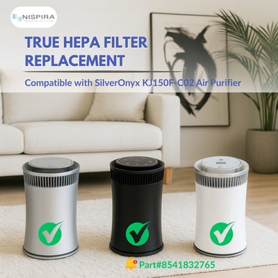 Nispira 5-Speed 4-In-1 True HEPA Filter for SilverOnyx KJ150F-C02 Air Purifier 8541832765