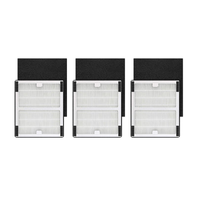 Nispira IAF-H-100B HEPA Carbon B Filter Set Replacement Compatible with Idylis B Air Purifier AC-2125, AC-2126, IAP-10-125, IAP-10-050, IAP-10-150