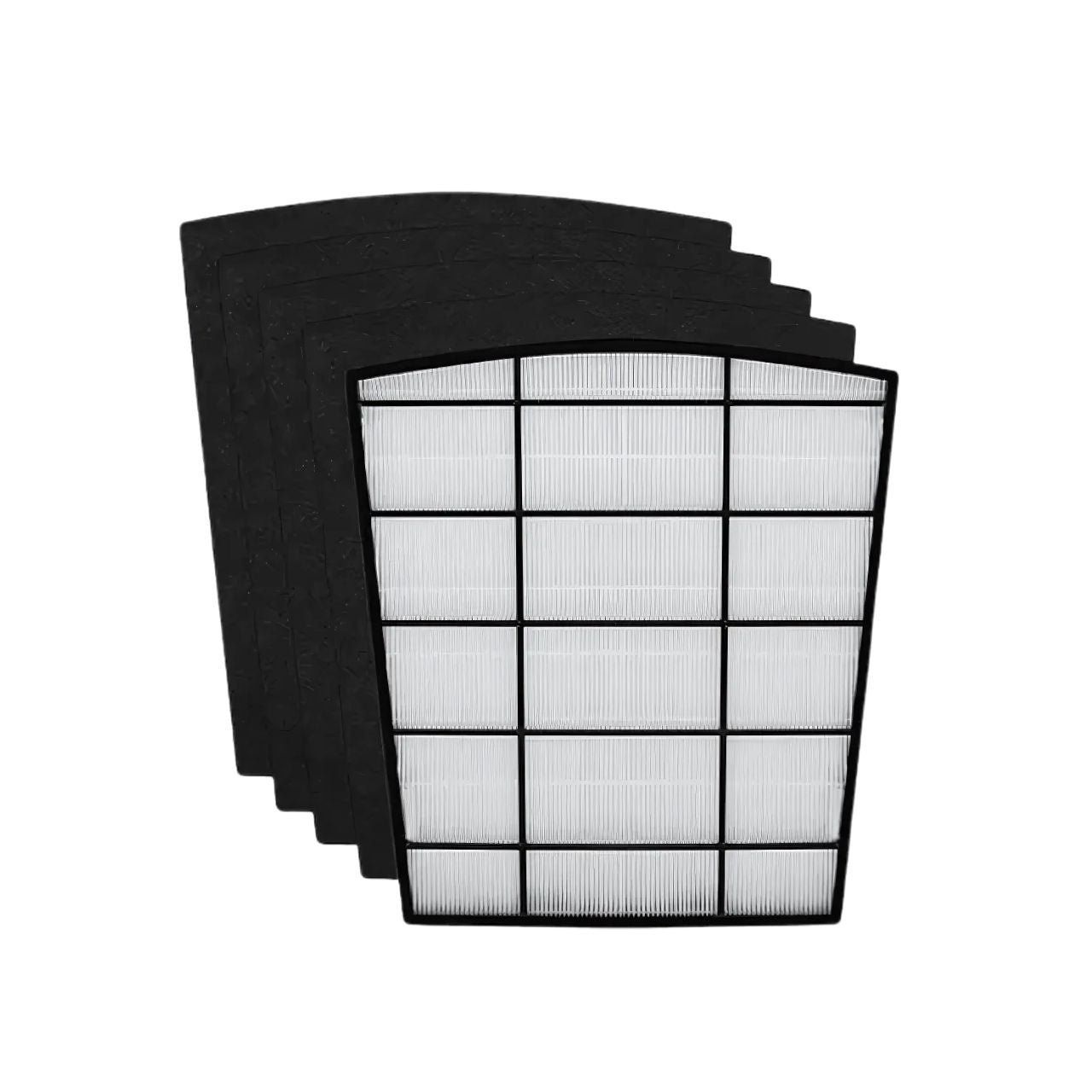 Nispira HP800 Replacement Filter Compatible with Hunter HP800 Multi-Room Large Console Air Purifier Series True HEPA + Activated Carbon Pre Filter