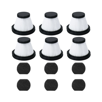 Nispira HEPA Filter Replacement Compatible with Xiaomi Deerma DX115 DX115S DX115C Handheld Portable Vacuum Cleaner