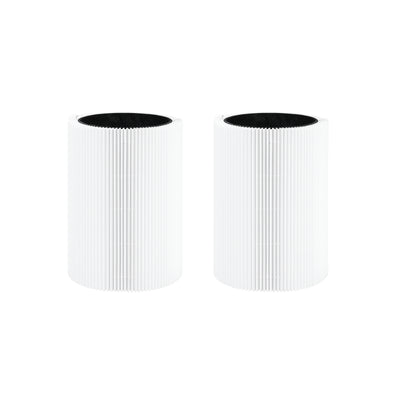 Nispira Foldable True HEPA Activated Carbon Filter Compatible with Blueair 411, 411+, MINI Air Purifiers F411PACF102174