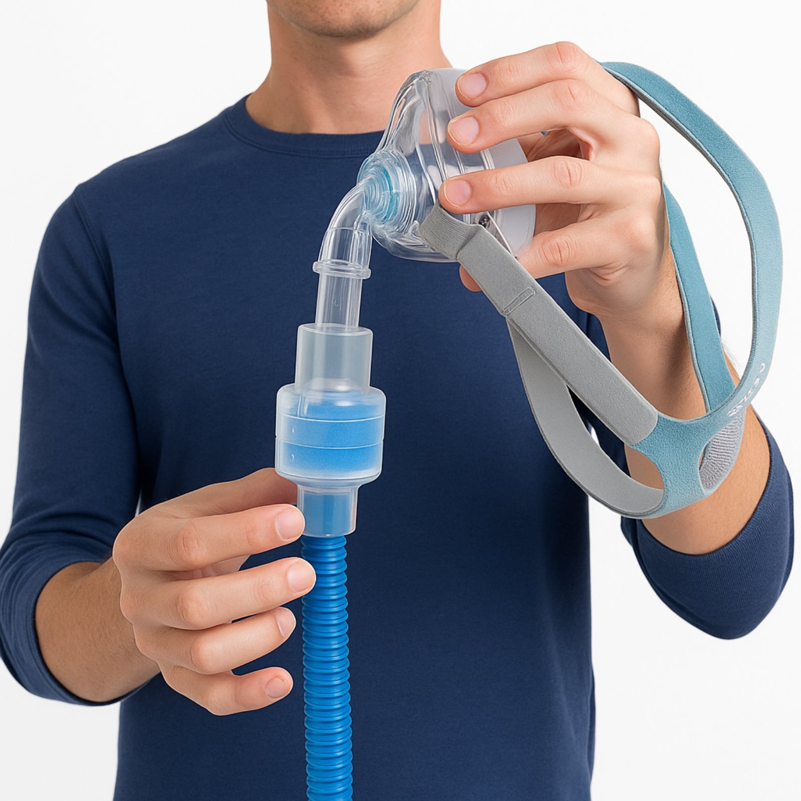 Nispira HME Heat Moisture Exchange Filter In-Line Humidification Solut