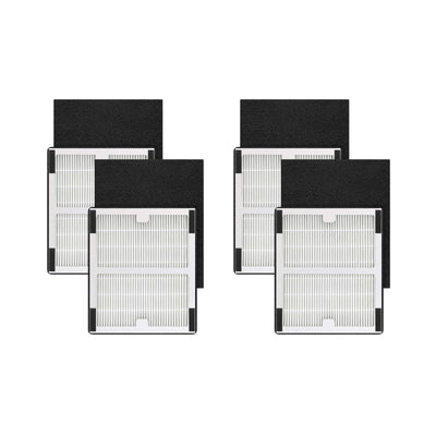 Nispira IAF-H-100B HEPA Carbon B Filter Set Replacement Compatible with Idylis B Air Purifier AC-2125, AC-2126, IAP-10-125, IAP-10-050, IAP-10-150