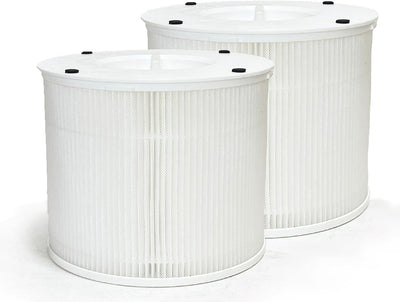 Nispira 12020 2-In-1 True HEPA Filter Replacement Compatible with Clorox Air Purifier Model 11020 & 11021