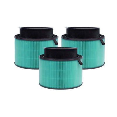 Nispira 3-in-1 HEPA Activated Carbon Filter for Air Purifier LG PuriCare 360 AS560DWR0, AAFTDT301, Aero Tower