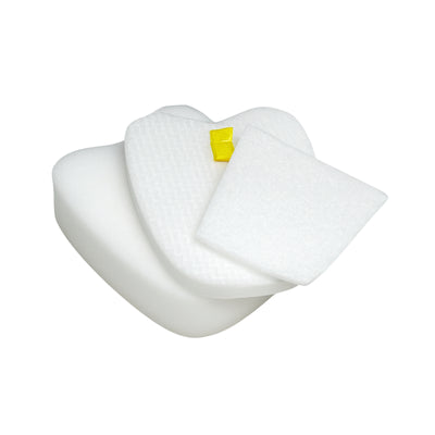 Nispira Pre Motor Foam Felt Filter Replacement For Shark Zero-M Ultra-Light Rocket Corded Stick Vacuum | HV345 ZS350 ZS350C ZS351 ZS351C ZS352 | XPMFK320 1084FTV320