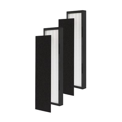 Nispira True HEPA Filter C Compatible with Air Purifier FLT5000 AC5000, AC5000e, AC5250pt, AC5350b, AC5350bca, AC5350w, AC5300b, CDAP5500, BXAP040, BXAP250 Idylis IAP GG 125