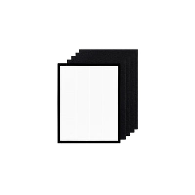 Nispira FLT5600 Filter N Replacement for GermGuardian AC5600WDLX AC5600W AC5600WFL Air Purifier FLT56CB4 True HEPA + Carbon Pre Filter Set.