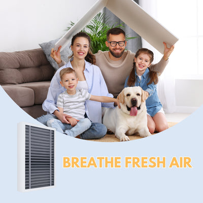 Nispira True HEPA Filter Compatible with Filtrete F2 Odor Air Purifier FAP-C02-F2, FAP-T03-F2