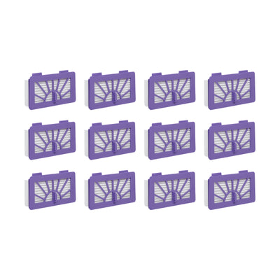 Nispira 12 Pet & Allergy HEPA Filters For Robotic Vacuum Neato XV-21 945-0048