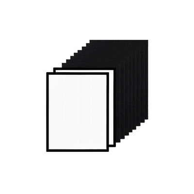 Nispira FLT5600 Filter N Replacement for GermGuardian AC5600WDLX AC5600W AC5600WFL Air Purifier FLT56CB4 True HEPA + Carbon Pre Filter Set.