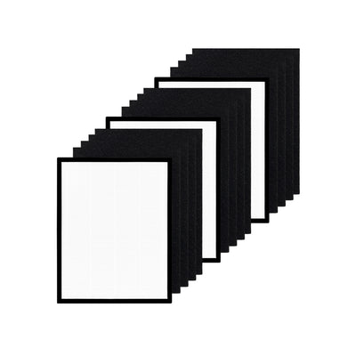 Nispira FLT5600 Filter N Replacement for GermGuardian AC5600WDLX AC5600W AC5600WFL Air Purifier FLT56CB4 True HEPA + Carbon Pre Filter Set.