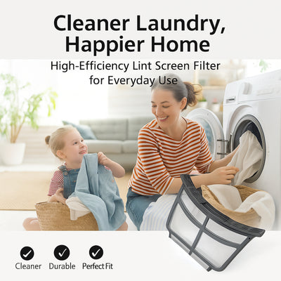 Nispira Dryer Lint Screen Filter, Compatible with GE WE16X32537, WE16X29597, AP7205579, Fits GFD55GSSN0WW GFD65ESPN0SN GFD65GSPN0SN GFD85ESPN0RS GFD85GSPN0RS, Dryer Lint Trap Replacement