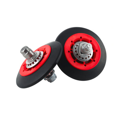 Nispira Dryer Drum Roller Assembly Compatible with LG Kenmore GE 4581EL2002A,
