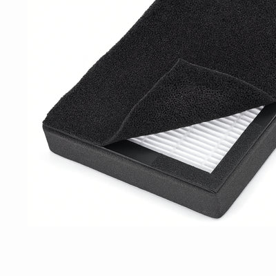 Nispira True HEPA Filter C Compatible with Air Purifier FLT5000 AC5000, AC5000e, AC5250pt, AC5350b, AC5350bca, AC5350w, AC5300b, CDAP5500, BXAP040, BXAP250 Idylis IAP GG 125