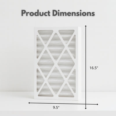 Nispira 5-Micron Outer Air Filter Compatible with WEN 3410 / POWERTEC AF4000 / Shop Fox W1830 / Grizzly G0738 Air Filtration System G0738 90243-027-2