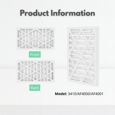 Nispira 5-Micron Outer Air Filter Compatible with WEN 3410 / POWERTEC AF4000 / Shop Fox W1830 / Grizzly G0738 Air Filtration System G0738 90243-027-2