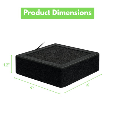 Nispira 3-In-1 True HEPA Carbon Air Purifier Filter for Osimo A2