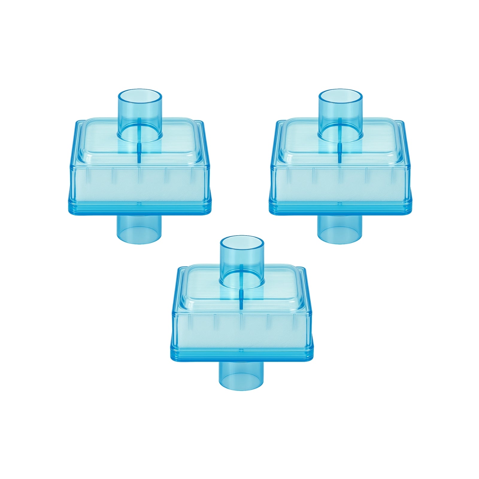 Nispira CPAP Inline HEPA Filters, Compatible with BiPAP and CPAP Machines, Fit DreamStation Standard Tubing (22mm) and Machine Outlet (25mm)