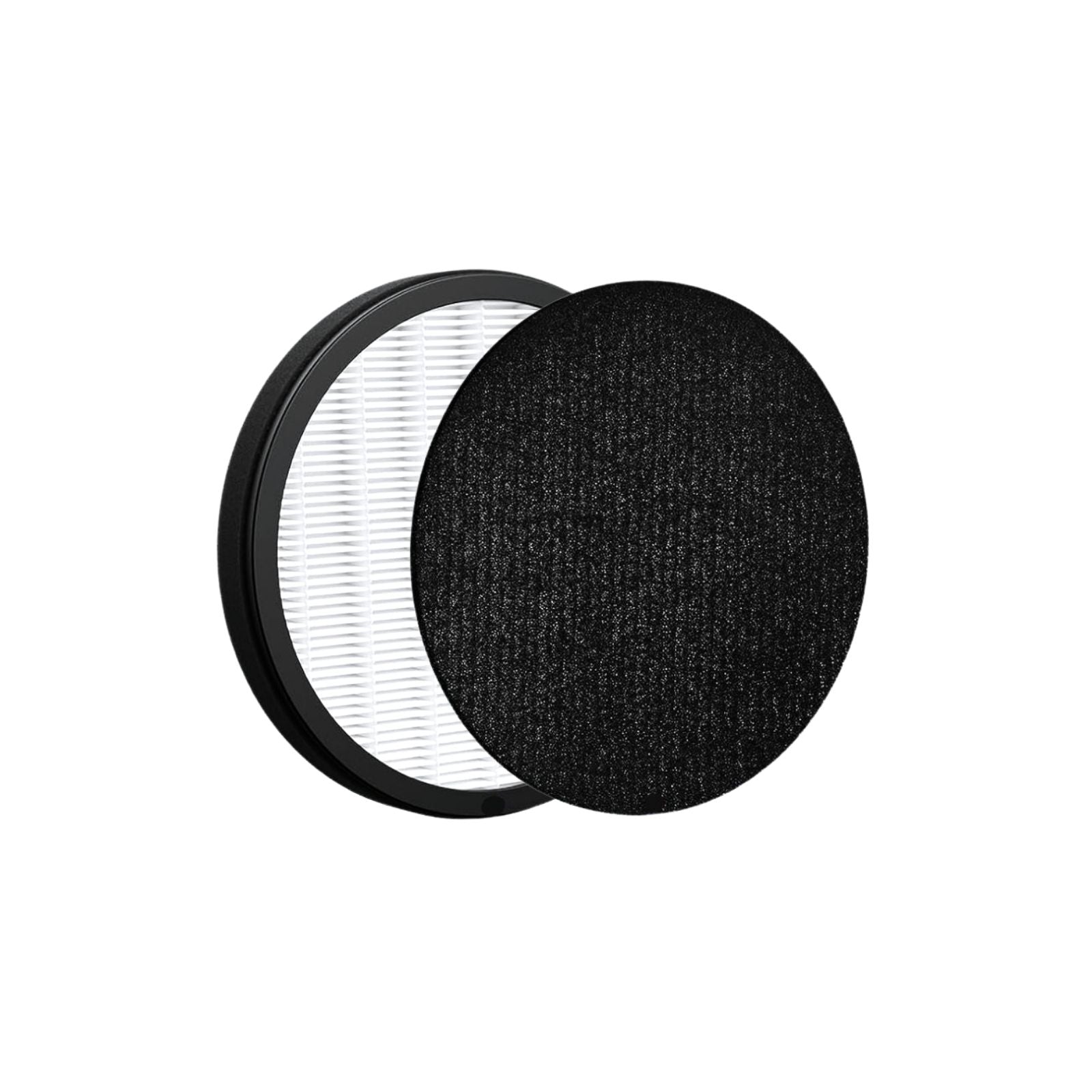 Nispira Replacement Filter Compatible with Pure Enrichment PureZone Halo Air Purifier Model PEAIRDSK, 2-in-1 True HEPA Filters and Activated Carbon Pre-filters