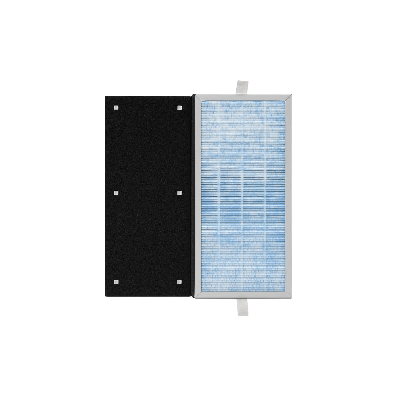 Nispira 4-in-1 True HEPA Filter Replacement Activated Carbon Compatible with Membrane Solutions MS18 Air Purifier Tower