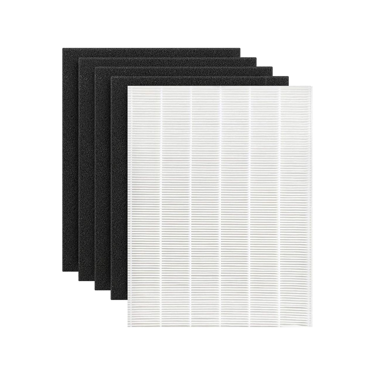 Nispira D480 Replacement Filter Set for Winix D480 Air Purifier, Includes HEPA and Carbon Filters