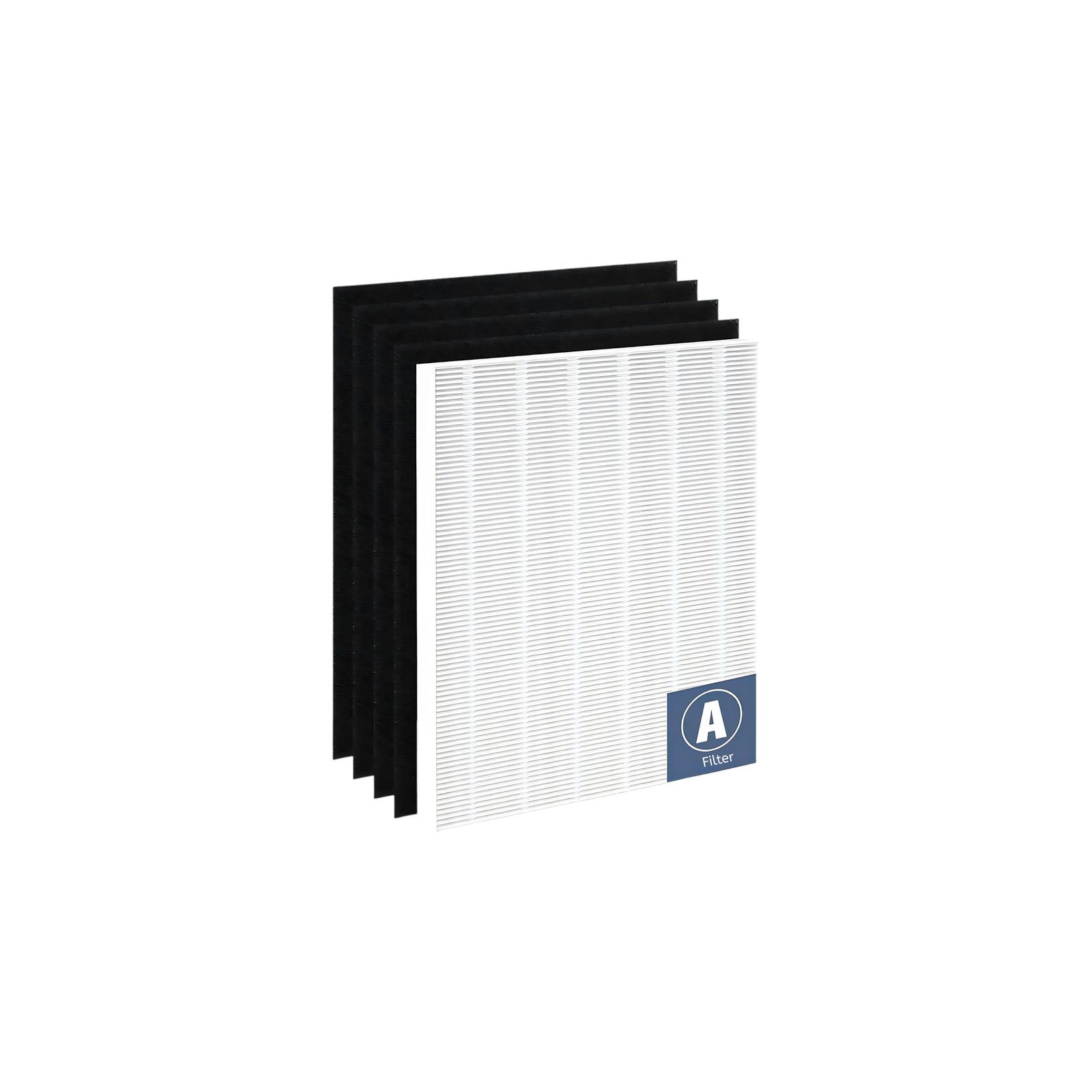 Nispira HEPA Carbon Pre Filter for Air Purifier Winix Electrolux Fellowes C535, 5500, 5300-2, WAC5300, WAC5500, WAC6300, 5000, 5000b, 5300, P300, EL490A EL491A AP-300PH