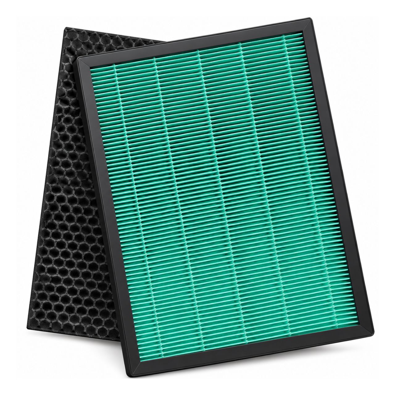 True HEPA Filter + Activated Carbon Pre-Filter Kit for Rabbit Air BioGS 2.0 Ultra Quiet Air Purifier SPA-550A, SPA-625A