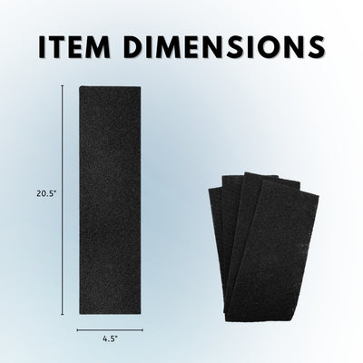 Nispira True HEPA Filter H + Carbon Pre Filter B for HRF-H1 Honeywell Air Purifier HPA050, HPA150, HPA060, HPA160, HHT055, HHT155, 2 Sets