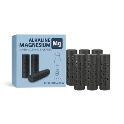 Nispira Alkaline Magnesium Water Infuser Sticks – Adds Electrolytes & Minerals Compatible with Any Bottle or Small Pitcher