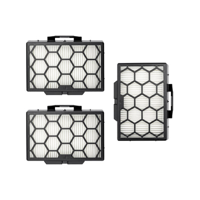 Nispira XHPCZ350 HEPA Filter Replacement Kit Compatible with Shark CV100 CZ250 CZ500 Vacuum Cleaner