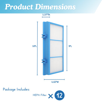 Nispira AER1 Compatible HEPA Filter Replacement for Holmes Air Purifier HAPF30AT HAP242-NUC