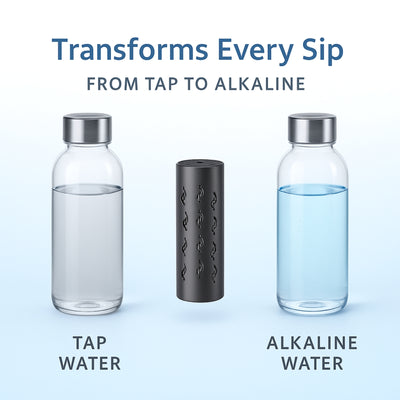 Nispira Alkaline Magnesium Water Infuser Sticks – Adds Electrolytes & Minerals Compatible with Any Bottle or Small Pitcher