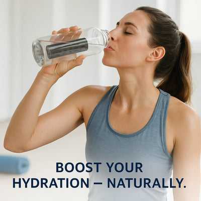 Nispira Alkaline Magnesium Water Infuser Sticks – Adds Electrolytes & Minerals Compatible with Any Bottle or Small Pitcher