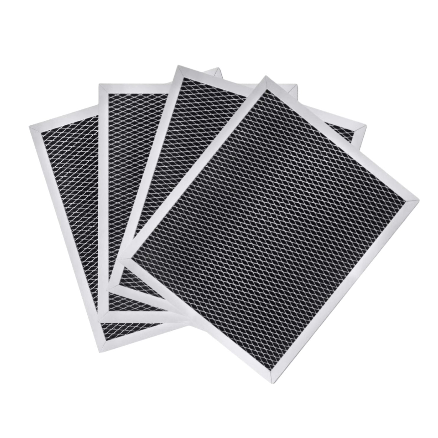 Nispira Grease Range Hood Filter with Activated Charcoal Compatible with Broan 97007696, S97007696, 6105C, 1172266, 41F. Removes Odor