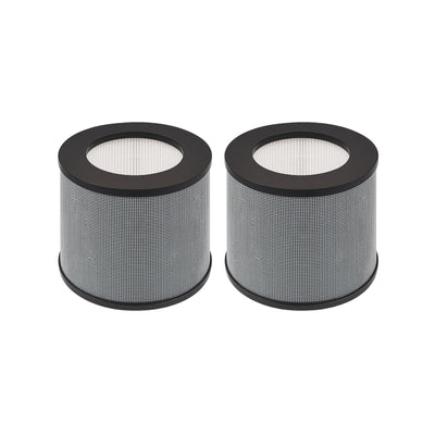 Nispira 3-In-1 True HEPA Replacement Filter Compatible with Air Purifier TaoTronics TT-AP006