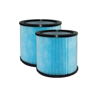 Nispira 90350 90304 90344 High Performance Nanofiber Filter with Lid for Shop-Vac Wet Dry Vacuum Upright