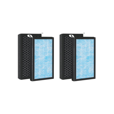 Nispira 3-In-1 Cabin Intake HEPA Air Filter Activated Carbon for Car Tesla Model 3 Model Y 2016- 2022