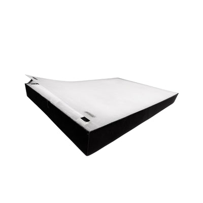 Nispira True HEPA Filter + Activated Carbon Pre Filter Compatible with Bissell Air220 Air320 Air Purifier 2609a 2768a Part 2677, 1 set