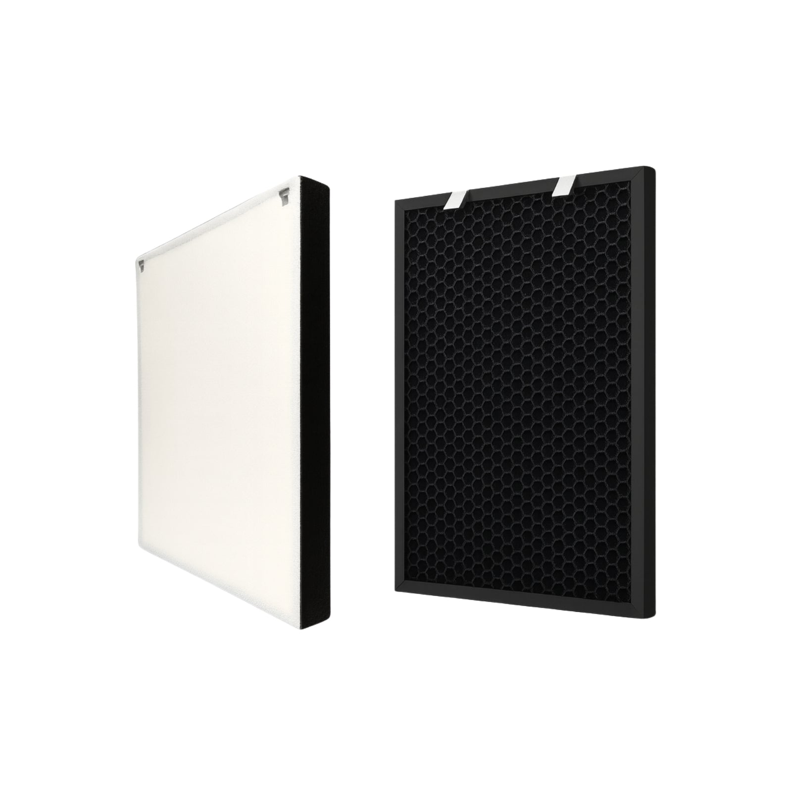 Nispira True HEPA Filter + Activated Carbon Pre Filter Compatible with Bissell Air220 Air320 Air Purifier 2609a 2768a Part 2677, 1 set