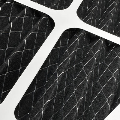 Nispira 5-Micron MERV 11 Activated Carbon Outer Replacement Filter for WEN 1044 CFM 1270 Air Filtration System (Model 1044 AF9235C)