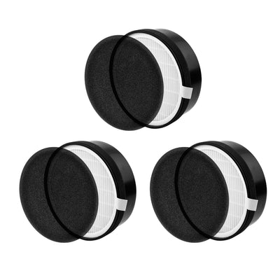 Nispira True HEPA Filter + Carbon Pre Filter for Air Purifier LV-H132, LV-H132-RF