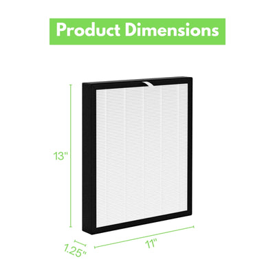 Nispira HEPA Air Filter Replacement for Surround Air Intelli-Pro XJ-3800