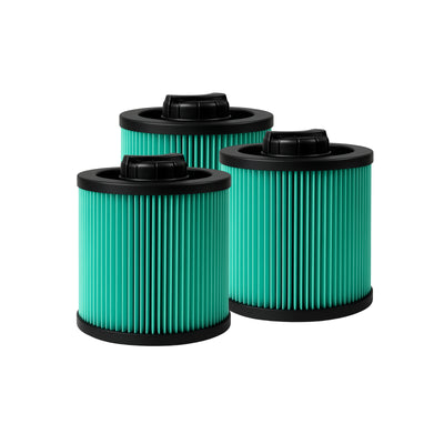 Nispira DXVC6914 HEPA Vacuum Filter, Fits 6-16 Gallon Wet/Dry Vacuums, Compatible with DeWalt DXV06P DXV09P DXV09PA DXV10P DXV10PL DXV10S DXV10SA DXV10SB DXV12P DXV14P DXV16P DXV16PA