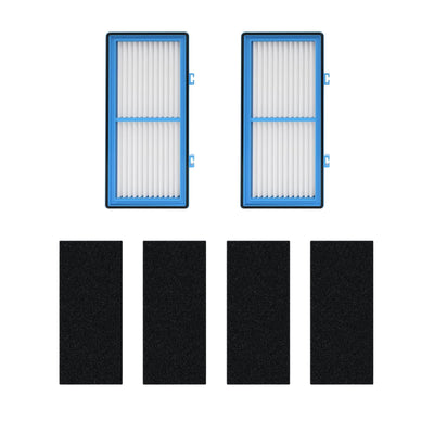 Nispira AER1 Compatible HEPA Filter + Carbon Booster Filter Replacement for Holmes Air Purifier HAPF30AT HAP242-NUC