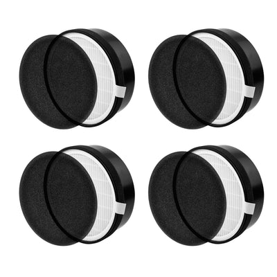 Nispira True HEPA Filter + Carbon Pre Filter for Air Purifier LV-H132, LV-H132-RF