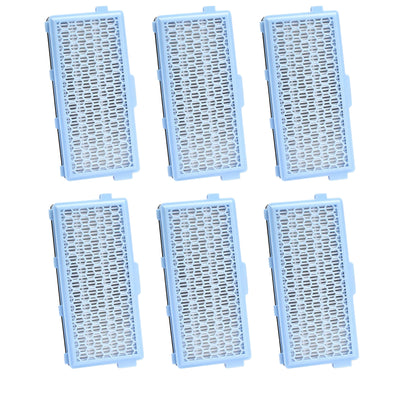 Nispira 2-in-1 SF-HA50 SF-AA50 Active HEPA AirClean Vacuum Filter Replacement For Miele Bagged Canister Cleaner Compact C2/ C1 Complete C2/ C3, S4 S5 S6 S8 S8000 S8999 S6000 S6999 S5000